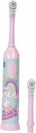 Fogkefe, elektromos, 2 pótfejjel, 3+, "Peppa Pig", pink