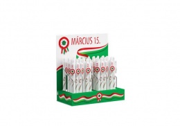 Golyóstoll display, 0,8 mm, nyomógombos, ICO, kokárdás